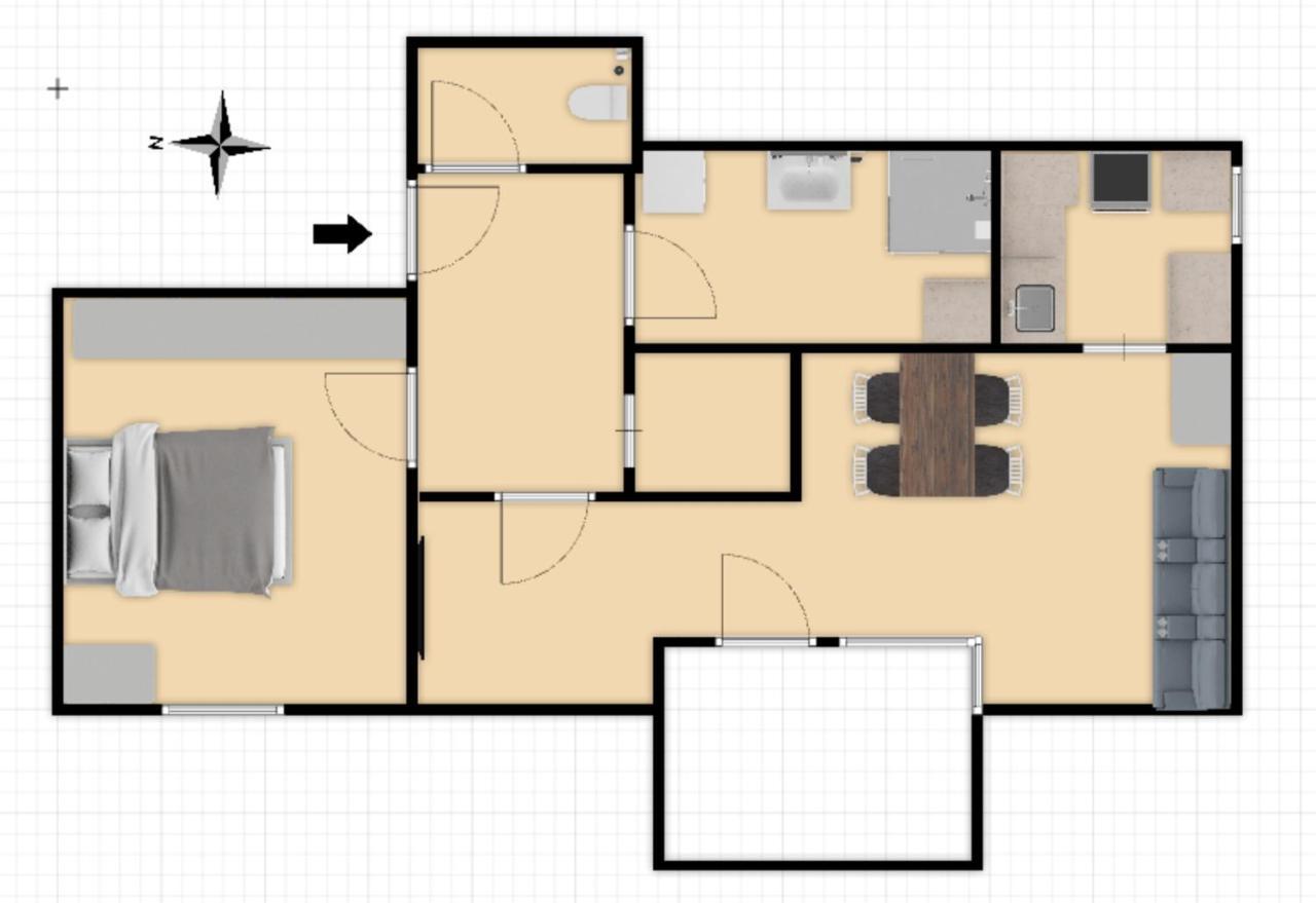 גראץ Citycenter Apartment Stadthalle מראה חיצוני תמונה